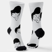 Frohe Muttertag Socken (Gewinkelt)