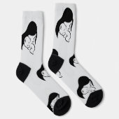 Frohe Muttertag Socken (Rechts)