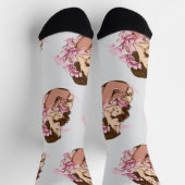 Frohe Muttertag Socken (Oben)