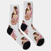 Frohe Muttertag Socken (Rechts)
