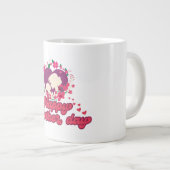 Frohe Muttertag Trendy Design Jumbo-Tasse (Vorderseite Rechts)
