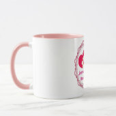 Frohe Muttertag - Vintage Rahmen Tasse (Links)