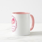 Frohe Muttertag - Vintage Rahmen Tasse (VorderseiteRechts)