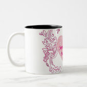 Frohe Muttertag Zweifarbige Tasse (Links)