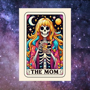 Frohe Muttertages Skelett Die Mutter Tarot Karte
