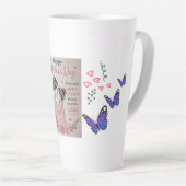 Frohe Muttertags-Schmetterling-Tasse Milchtasse (Rechte Ecke)