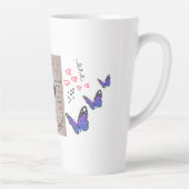 Frohe Muttertags-Schmetterling-Tasse Milchtasse (Rechts)