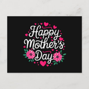 Frohe Muttertags-Shirt Frauen Mama Oma Mütter Feiertagspostkarte
