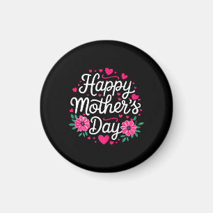 Frohe Muttertags-Shirt Frauen Mama Oma Mütter Magnet