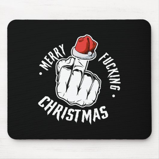 Frohe Neuaminisierung Weihnachten unpassende Männe Mousepad (Vorne)