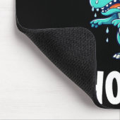 Frohe Ost... oh nein lustiger Trex Dinosaurier Jun Mousepad (Ecke)