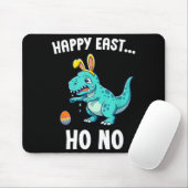 Frohe Ost... oh nein lustiger Trex Dinosaurier Jun Mousepad (Mit Mouse)