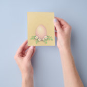 Frohe Ostereier & Blume Frühjahrsferien Flyer (Gruppe)