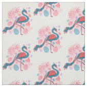 Frohe Ostereier Pfauenretro Stoff (Muster)