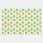 Frohe Osterfeier oder Frühlingsfeier Geschenkpapier Set (Vorderseite 3)