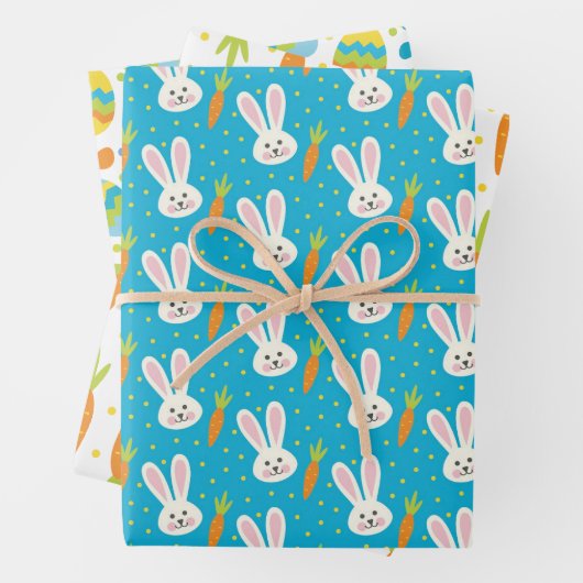 Frohe Osterfeier oder Frühlingsfeier Geschenkpapier Set (Beispiel)