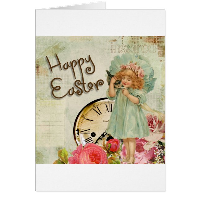 frohe Osterfrau (Vorne)