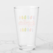 Frohe Osterglas Glas (Rückseite)