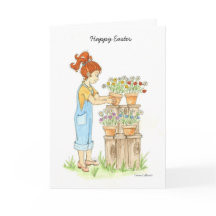 Frohe Osterglückwunschkarte