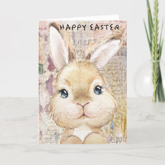 Frohe Ostergrandson Faltkarte Feiertagskarte