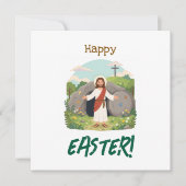 Frohe Ostergrüße und gute Wünsche zum Karfreitag (Vorderseite)