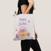 Frohe Osterkörbe und Schmetterlinge Tasche (Von Nahem)