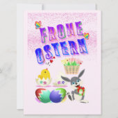 Frohe Ostern (Vorderseite)