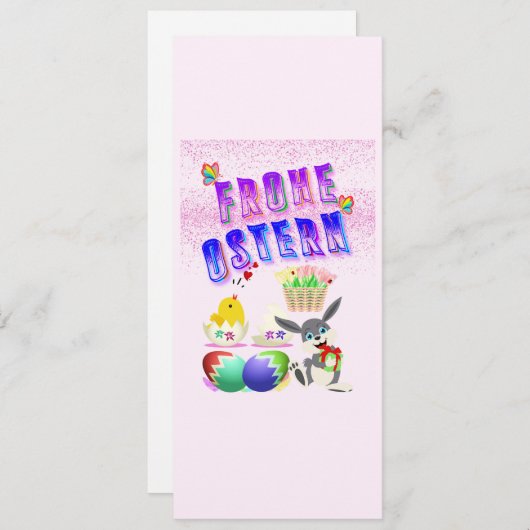 Frohe Ostern (Vorne/Hinten)