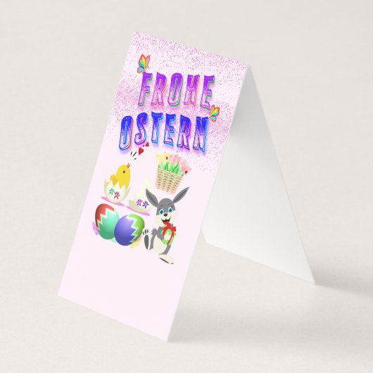 Frohe Ostern (Vorderseite)