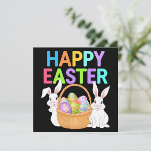 Frohe Ostern 2025  Eier Hase Süßer Hase