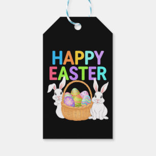 Frohe Ostern 2025  Eier Hase Süßer Hase Geschenkanhänger