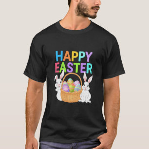 Frohe Ostern 2025 Eier Hase Süßer Hase T-Shirt