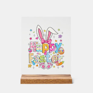 Frohe Ostern 2026 Süßer Hase Osterhase Ostertag Fr Acrylschild