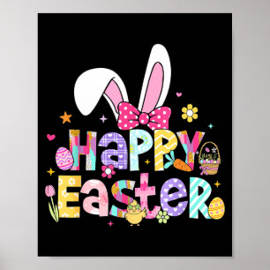 Frohe Ostern 2026 Süßer Hase Osterhase Ostertag Fr Poster