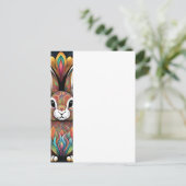 Frohe Ostern 2 Postkarte (Stehend Vorderseite)