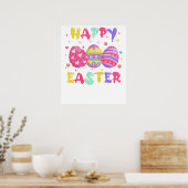 Frohe Ostern (3), Retro, Vintage Poster (Küche)