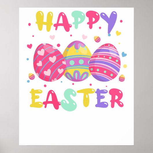 Frohe Ostern (3), Retro, Vintage Poster (Vorne)