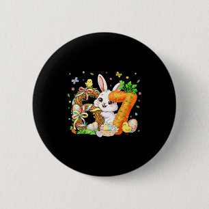 Frohe Ostern 67 Hase Sechs Sieben Ostern 6 7 Oster Button