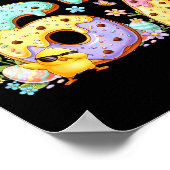 Frohe Ostern 67 Hase Six Seven Ostern 6 7 Kind Poster (Ecke)