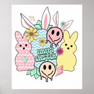 frohe Ostern (6), Retro, Vintage Poster