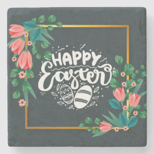 Frohe Ostern-84028 Steinuntersetzer