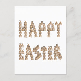Frohe Ostern aus Bunnies! | Funny Oster Postkarte