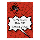 Frohe Ostern aus Ostern Spinne viele Eier (Vorne)