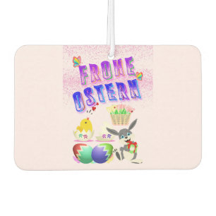Frohe Ostern Autolufterfrischer