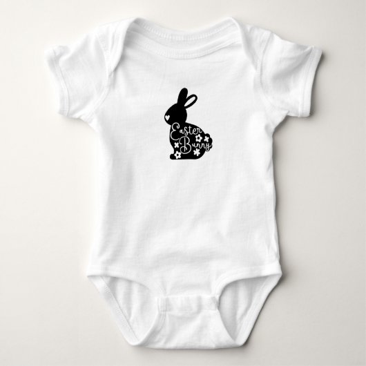 Frohe Ostern Baby Strampler (Vorderseite)