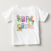 Frohe Ostern Baby T-shirt (Vorderseite)