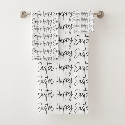 Frohe Ostern Badhandtuch Set (Insitu)