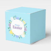 Frohe Ostern Blumen und Eier Geschenkschachtel (Vorderseite)