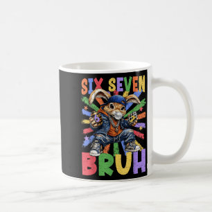Frohe Ostern Bruh 6 7 Sechs Sieben 67 Hase Ostern Kaffeetasse