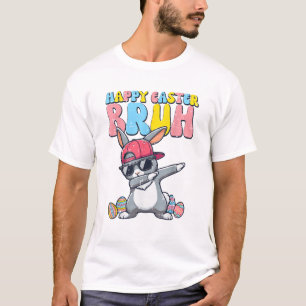 Frohe Ostern Bruh Bunny Dab Rabbit Dance Jungen Ki T-Shirt